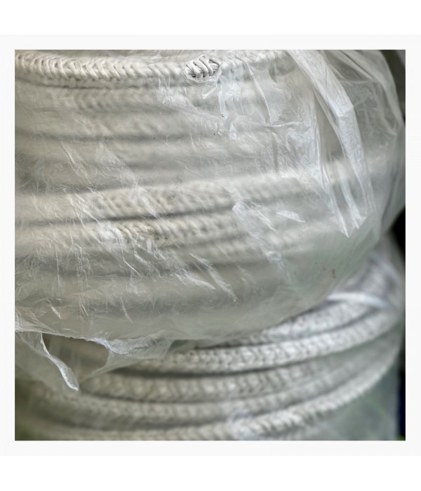 Асбошнур керамический квадратный 20х20 мм (огнеупорный)