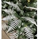 Листочек Папоротника 35см Жемчуг Елочное Украшение, Новогодняя Игрушка, Рождественский Декор (упаковка 10 штук)