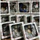 Новогодний Веночек Большой Декорированный Синий 40см, Декор ассорти, каркас пластик, Рождественский декор