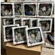 Новогодний Веночек Большой Декорированный Красный 40см, Декор ассорти, каркас пластик, Рождественский декор