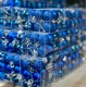 Шар Новогодний Елочный 25мм/2,5см Синий, Игрушка на Елку, Рождественский декор (упаковка 12 штук в тубусе)