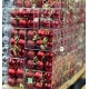 Шар Новогодний Елочный 80мм/8,0см Красный, Игрушка на Елку, Рождественский декор (упаковка 12 штук в тубусе)