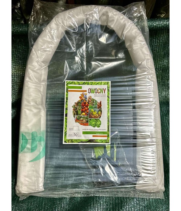 Парник-туннель Owocny 10 м из агроволокна 50 г/м²