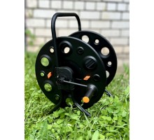 Катушка металлическая для поливочного шланга 1/2" — 100 м, 3/4" — 50 м