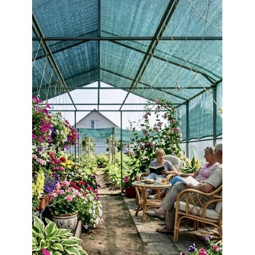 Затеняющая сетка 4 м 85% на метраж Big-Agro