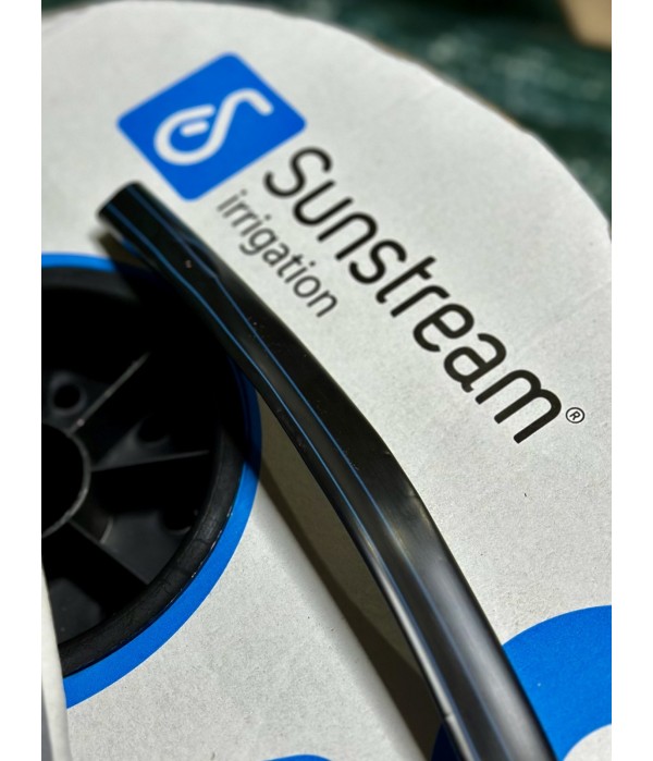 Капельная Лента 15см Солнцестойкая д16мм Эмитерная SUNSTREAM Турция Высококачественная 900м Бухта Водоизлияние (2,0 л/ч)