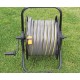 Катушка металлическая для поливочного шланга 1/2" — 100 м, 3/4" — 50 м: профессиональная усиленная конструкция