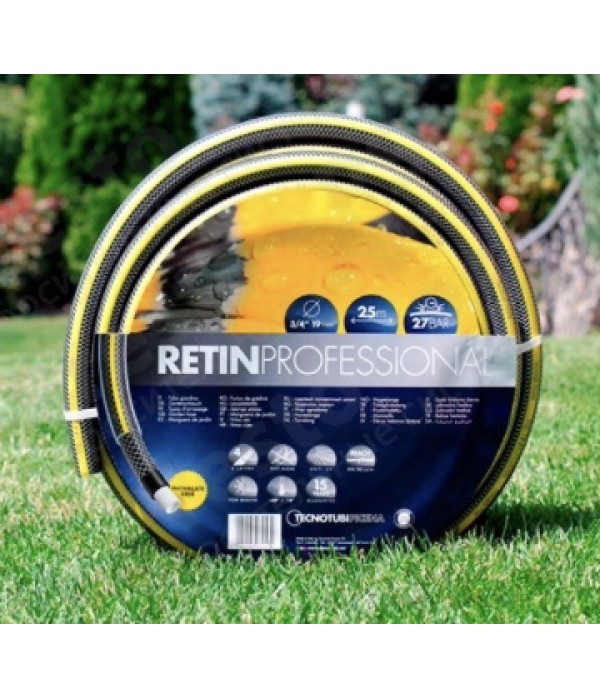 Итальянский Садовый Шланг 1/2 Retin Professional Tecnotubi